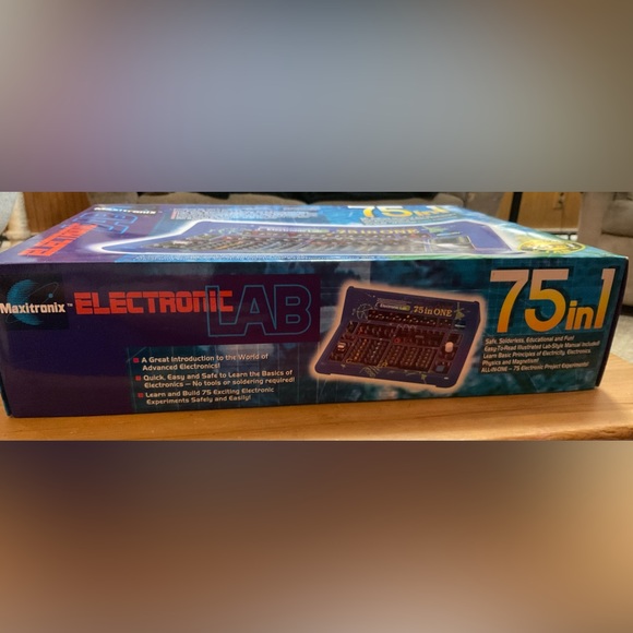 Elenco Mx 905 Maxitronix 75 in one electronic wire experiment project lab board - Picture 2 of 8